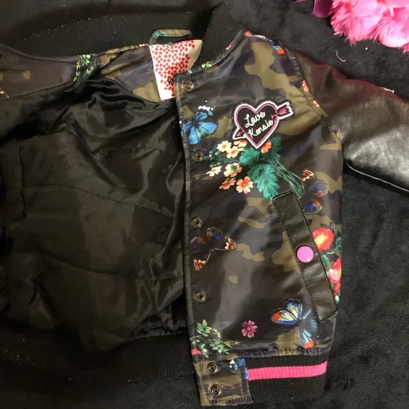 Kenzie girl floral jacket - Picture 10 of 13